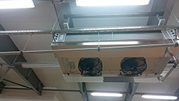 обслуживание холодильной камеры. 2-х поточные воздухоохладители